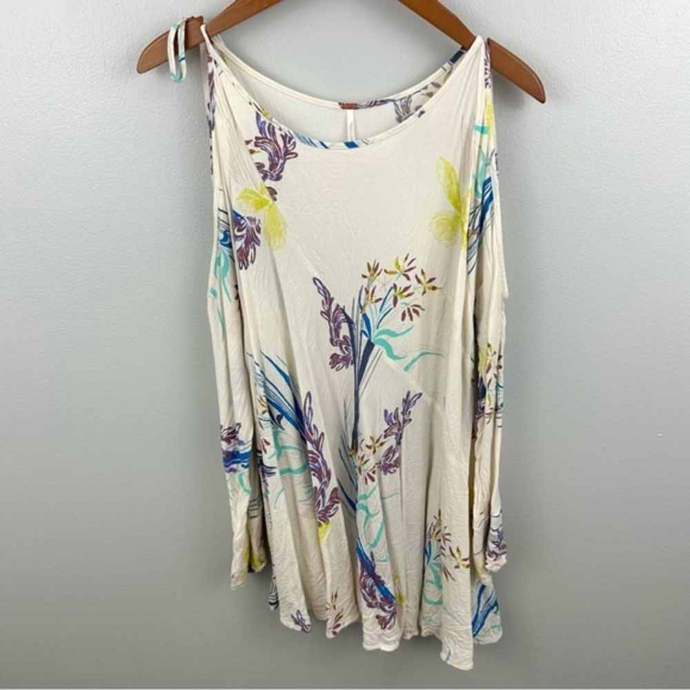 Free People Clear Skies Tunic Top Size Small Vacation Getaway Beach
